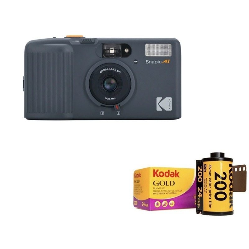 【eYe攝影】現貨 含發票+電池 柯達 KODAK Snapic A1 35mm 底片相機 全自動相機 可重複使用 軟片-規格圖9