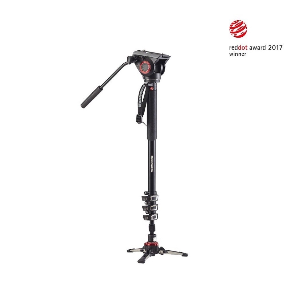 【eYe攝影】現貨 Manfrotto 曼富圖 MVMXPRO500 油壓錄影單腳架 含雲台 單腳架 油壓雲台 相機腳架-細節圖2