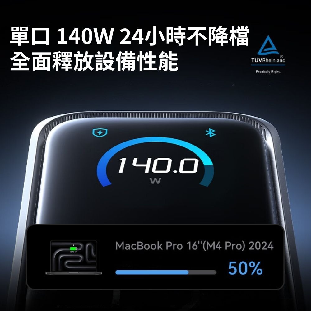 【eYe攝影】現貨 Anker Prime 160W 智能控制 氮化鎵 旅充 充電器 3孔 手機 平板 筆電 充電頭-細節圖3