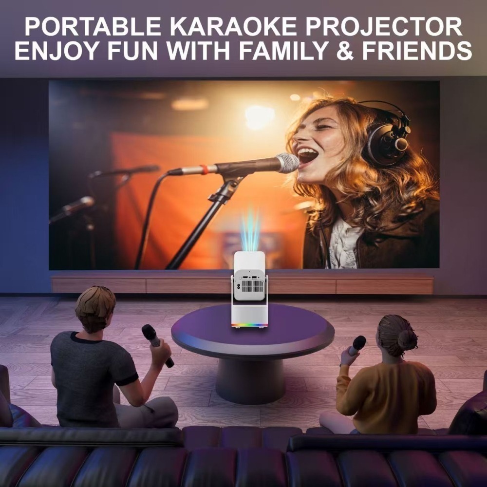 【鋼普拉】現貨 HCS350 PLUS 智慧娛樂投影機 家庭戲院 遊戲 KTV K歌 露營 追劇 視訊會議 戶外投影-細節圖4