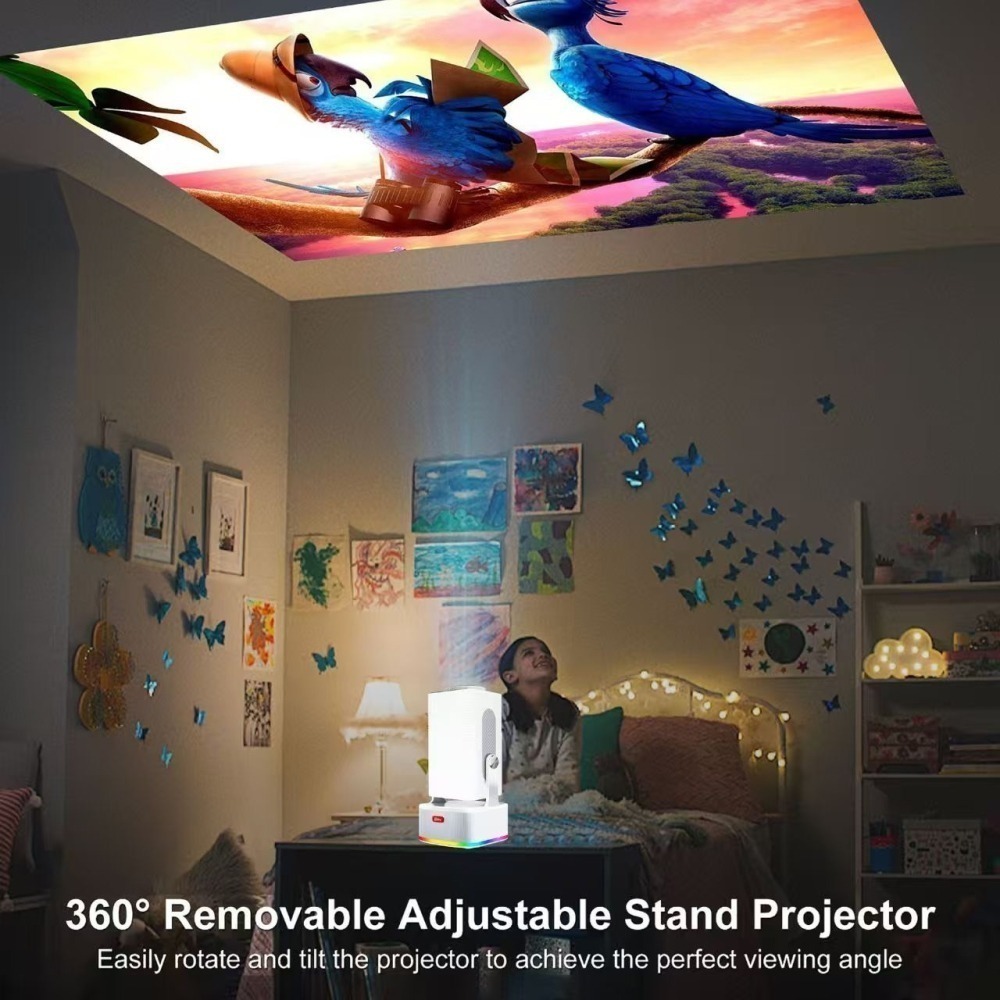 【鋼普拉】現貨 HCS350 PLUS 智慧娛樂投影機 家庭戲院 遊戲 KTV K歌 露營 追劇 視訊會議 戶外投影-細節圖8