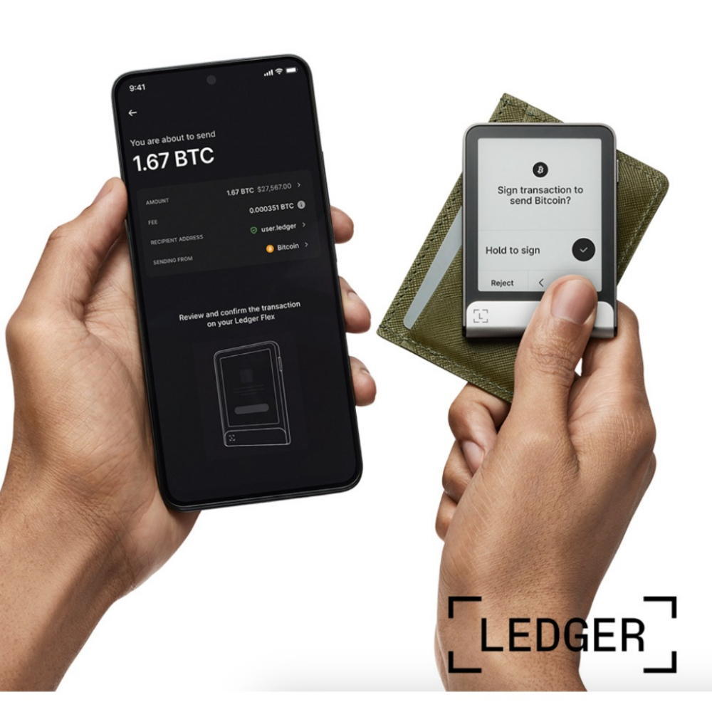 【eYe攝影】現貨 公司貨 LEDGER Nano Gen5 Flex 含恢復金鑰 冷錢包 加密貨幣 比特幣 虛擬錢包-細節圖8