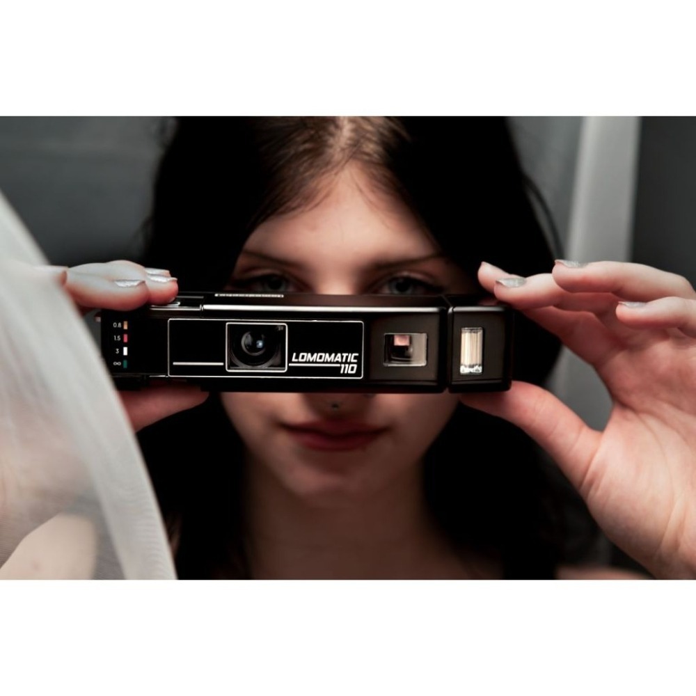 【eYe攝影】現貨 Lomography Lomomatic 110 底片相機 連閃光燈 玻璃鏡頭 傻光相機 復古相機-細節圖4