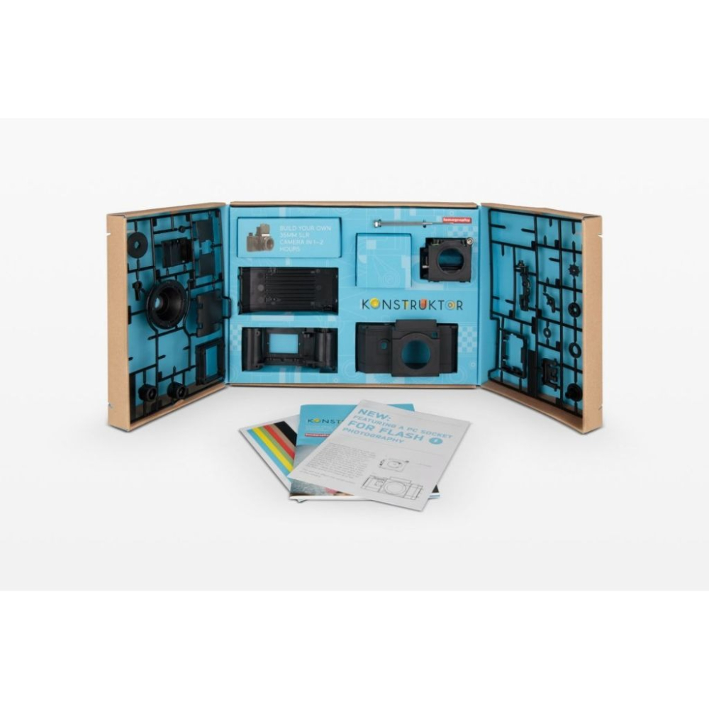 【eYe攝影】現貨 Lomography Konstruktor Flash DIY 35mm 單鏡反光相機 復古相機-細節圖2