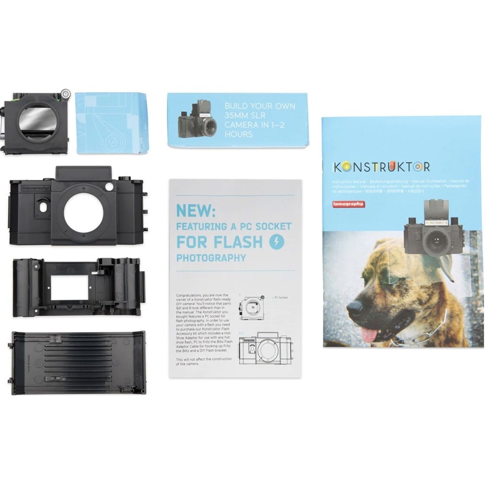 【eYe攝影】現貨 Lomography Konstruktor Flash DIY 35mm 單鏡反光相機 復古相機-細節圖9