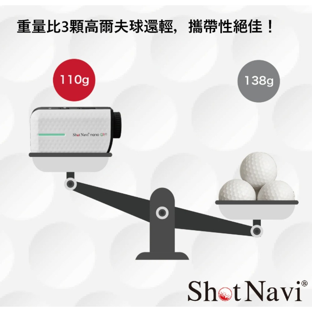 【eYe攝影】現貨 日本製 Shot Navi nano GR + PLUS 雷射測距儀 高爾夫測距儀 OLED 高續航-細節圖5