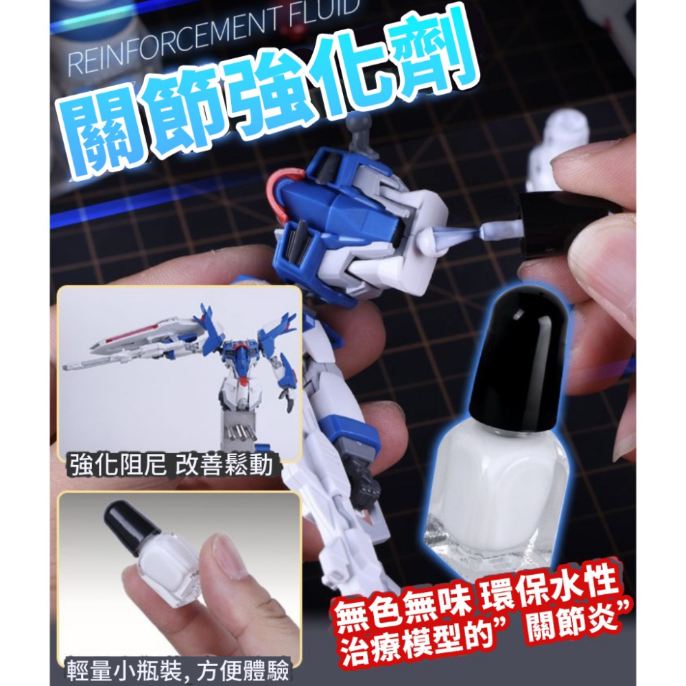 【鋼普拉】現貨 環保水性 2ml 關節強化劑 關節活動膠水 關節鬆動加固 蝕刻片膠水 關節固定 加固液 關節鬆動-細節圖2
