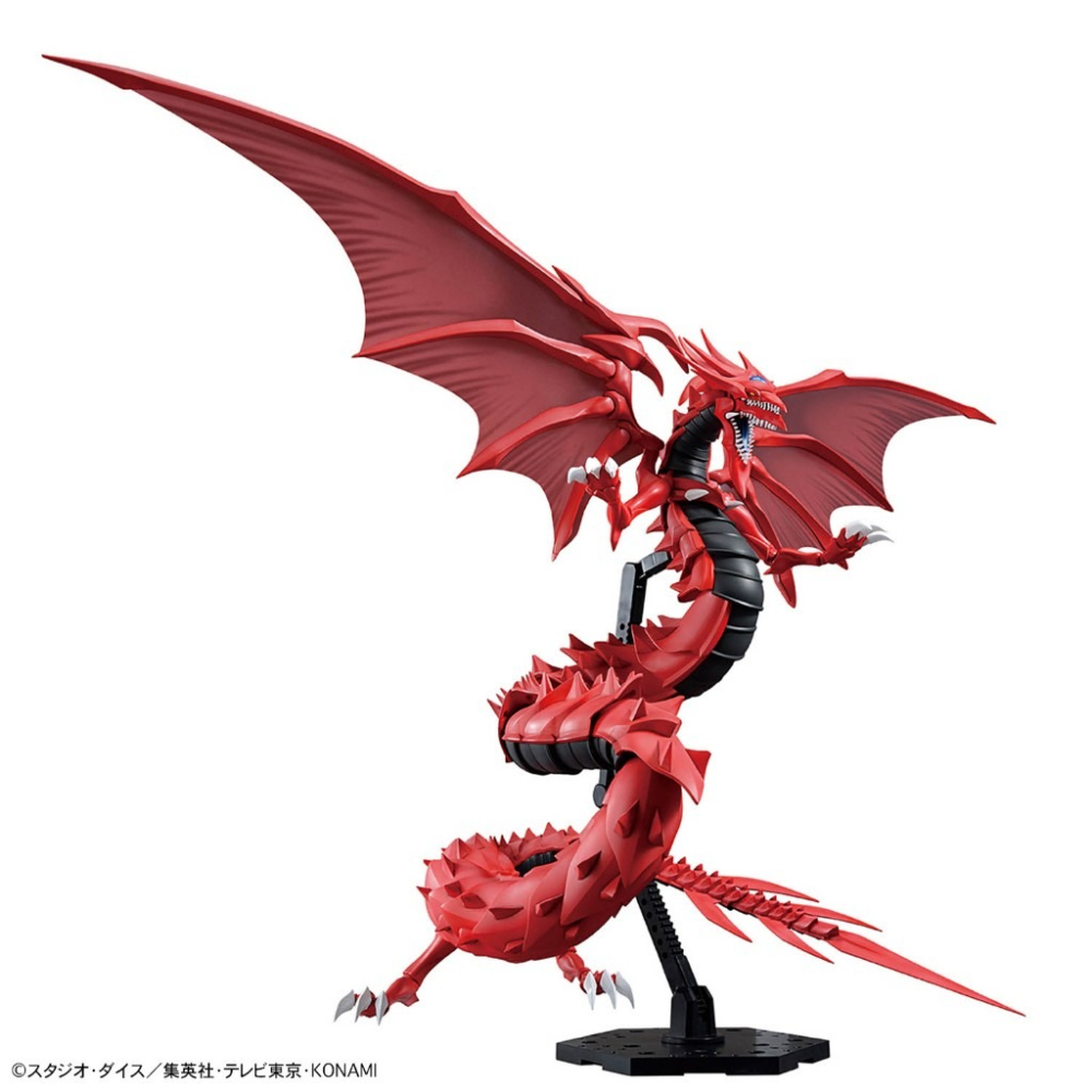 【鋼普拉】現貨 含支架 BANDAI 萬代 組裝模型 Figure-rise 遊戲王 三幻神 歐西里斯 天空龍 增幅版-細節圖2