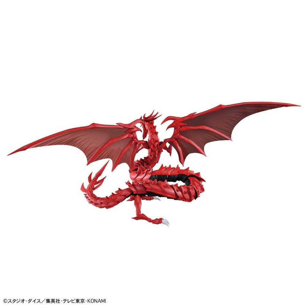 【鋼普拉】現貨 含支架 BANDAI 萬代 組裝模型 Figure-rise 遊戲王 三幻神 歐西里斯 天空龍 增幅版-細節圖3