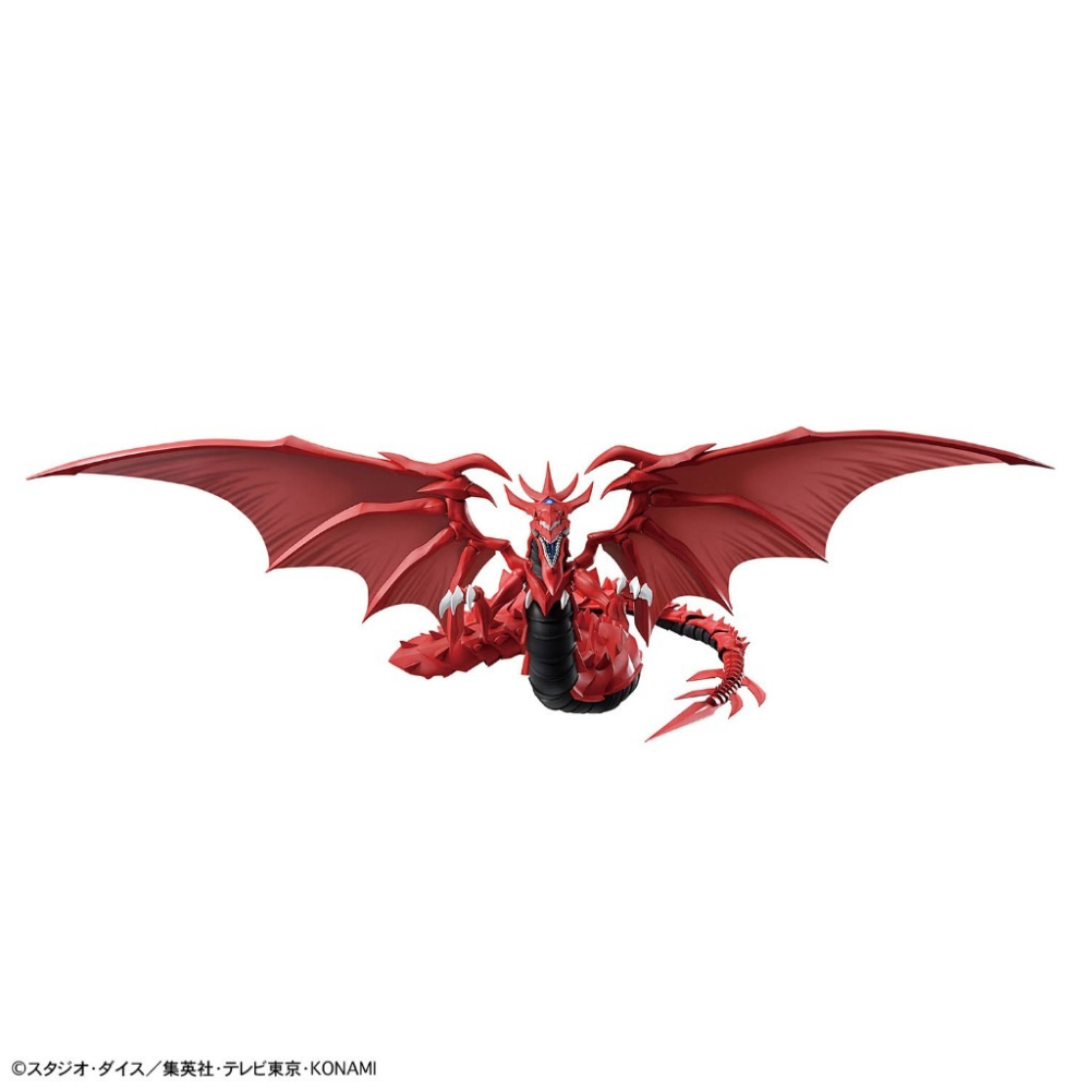 【鋼普拉】現貨 含支架 BANDAI 萬代 組裝模型 Figure-rise 遊戲王 三幻神 歐西里斯 天空龍 增幅版-細節圖4
