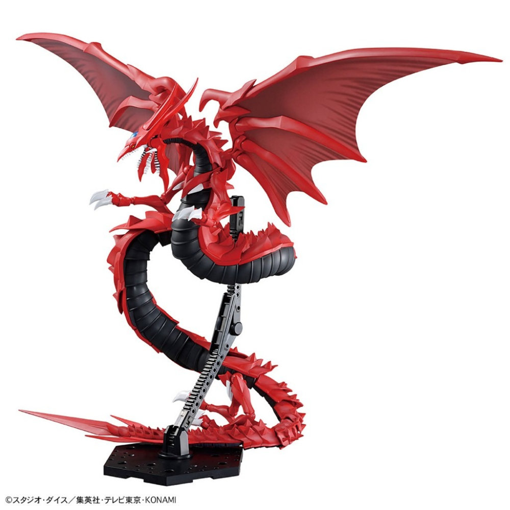 【鋼普拉】現貨 含支架 BANDAI 萬代 組裝模型 Figure-rise 遊戲王 三幻神 歐西里斯 天空龍 增幅版-細節圖5