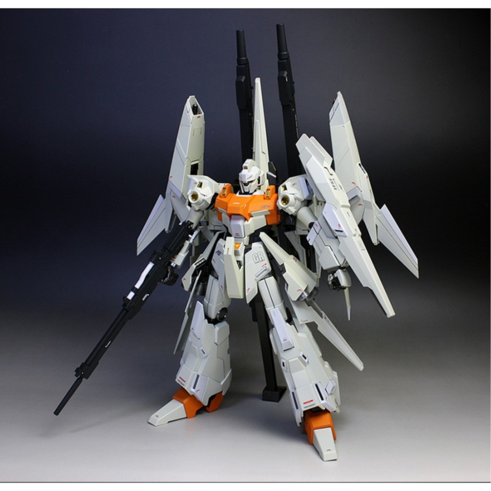【鋼普拉】BANDAI 鋼彈UC MG 1/100 RGZ-95C ReZEL TYPE-C 里澤爾C型 雷比爾將軍座機-細節圖2
