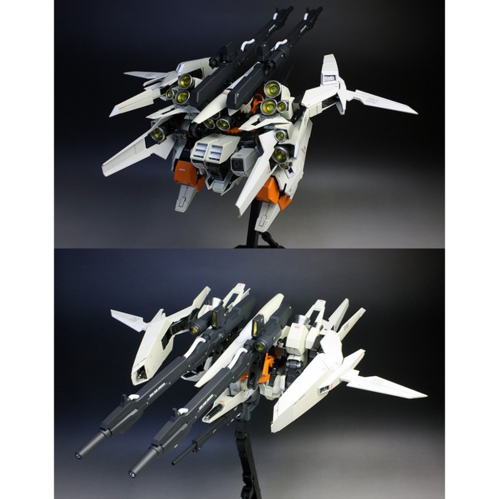 【鋼普拉】BANDAI 鋼彈UC MG 1/100 RGZ-95C ReZEL TYPE-C 里澤爾C型 雷比爾將軍座機-細節圖8