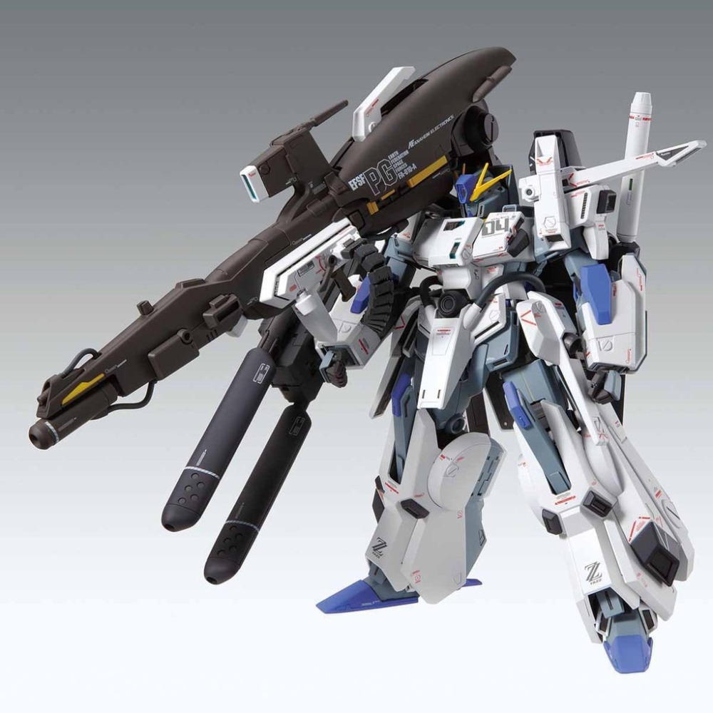 【鋼普拉】現貨 BANDAI 鋼彈前哨戰 MG 1/100 FAZZ GUNDAM Ver. Ka 全武裝FAZZ鋼彈-細節圖5