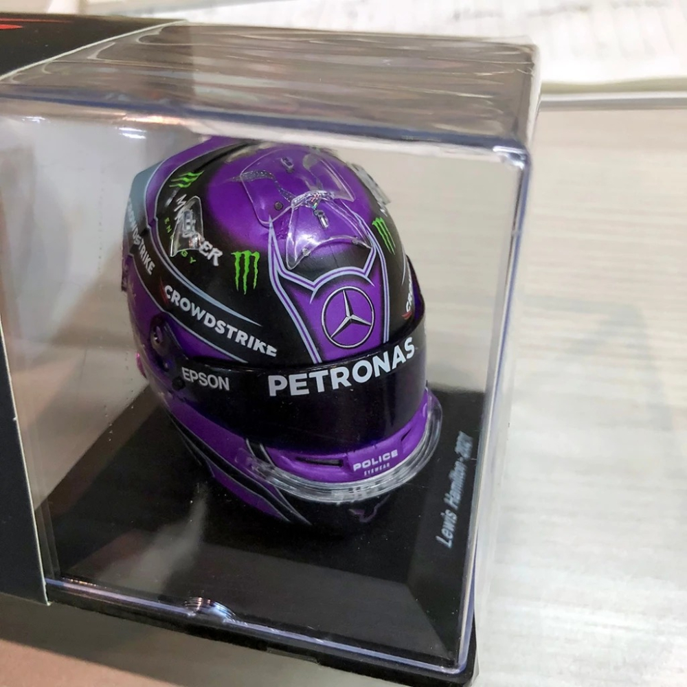 Minichamps Mercedes-amg f1 w12e Lewis Hamilton 100th-pole-細節圖5