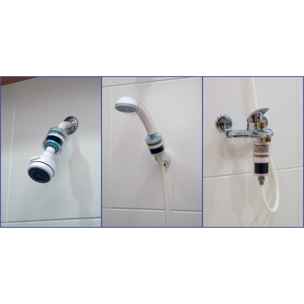 除氯蓮蓬頭加量型沐浴器Y1*6支+除氯蓮蓬頭標準型沐浴器Y2*3支+.淨水器🚚免運優惠🔥貨號:061【七星淨水】-細節圖2