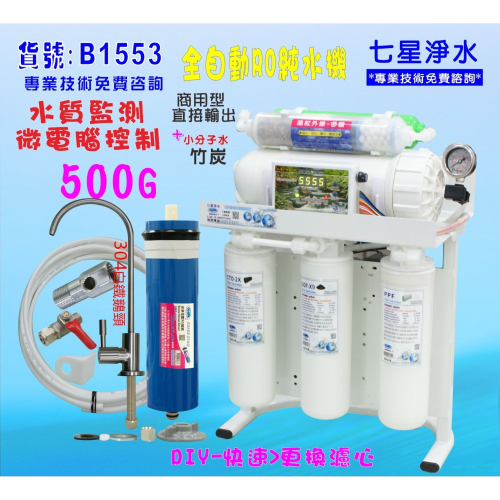 RO純水機直接輸出400加侖RO膜可升級500/600製冰機咖啡機餐飲業.濾水器.養殖NO:B1553