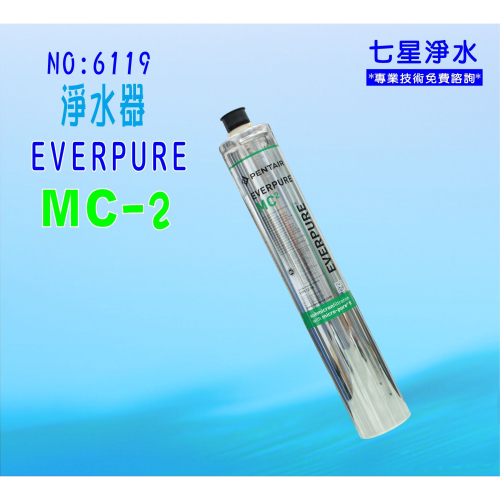 【七星淨水】MC2淨水器Everpure濾心.濾水器過濾器另售S104、H104、BH2貨號6119