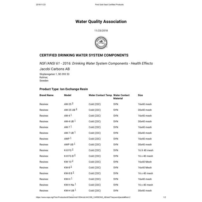 ADD-EDF無溶劑離子交換樹脂濾心《原料取得HALAL清真、NSF-61認證、SGS無溶劑釋出檢驗 水易購楠梓店-細節圖2