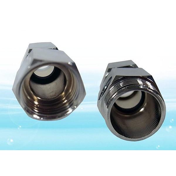 六分混合龍頭 進水三通 (適用各式淨水器、RO、電解水機) 牆面冷熱雙出水龍頭適用  水易購高雄楠梓店-細節圖3