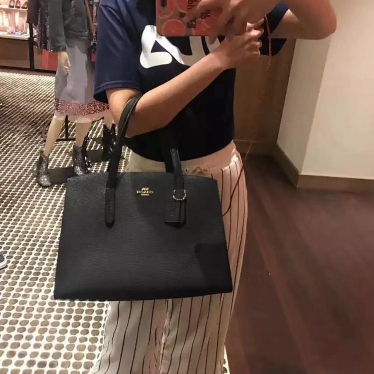 vivian美國代購✨正品 coach 女生手提包 托特包 多功能包 購物袋 F36658 F91107 附購證禮品袋-細節圖9