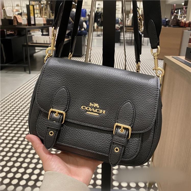 vivian美國代購✨正品 coach 女生包包 Lucy劍橋包 郵差包 女士斜挎包 單肩包 C6781 斜背包-細節圖8