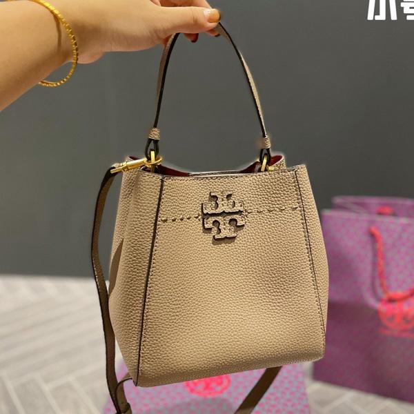 vivian美國代購✨ Tory Burch 女生水桶包 TB 手提包  女生包包 單肩包 側背包 斜挎包 斜背包-細節圖2