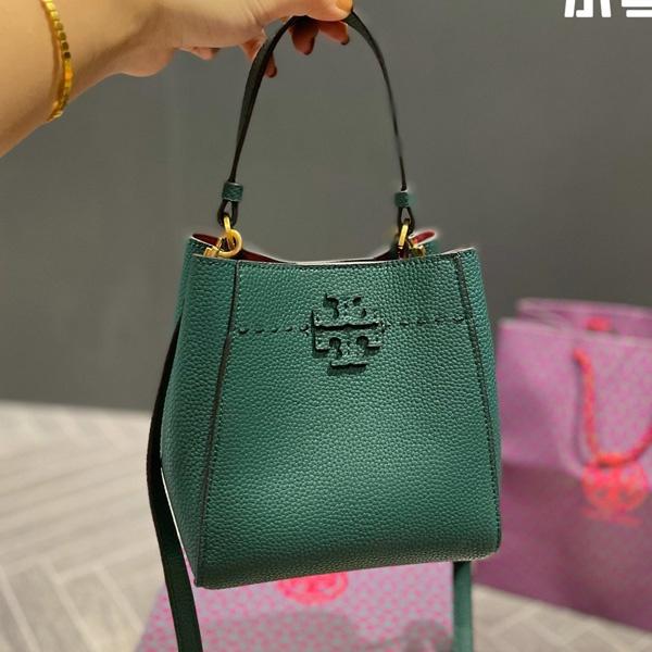 vivian美國代購✨ Tory Burch 女生水桶包 TB 手提包  女生包包 單肩包 側背包 斜挎包 斜背包-細節圖5
