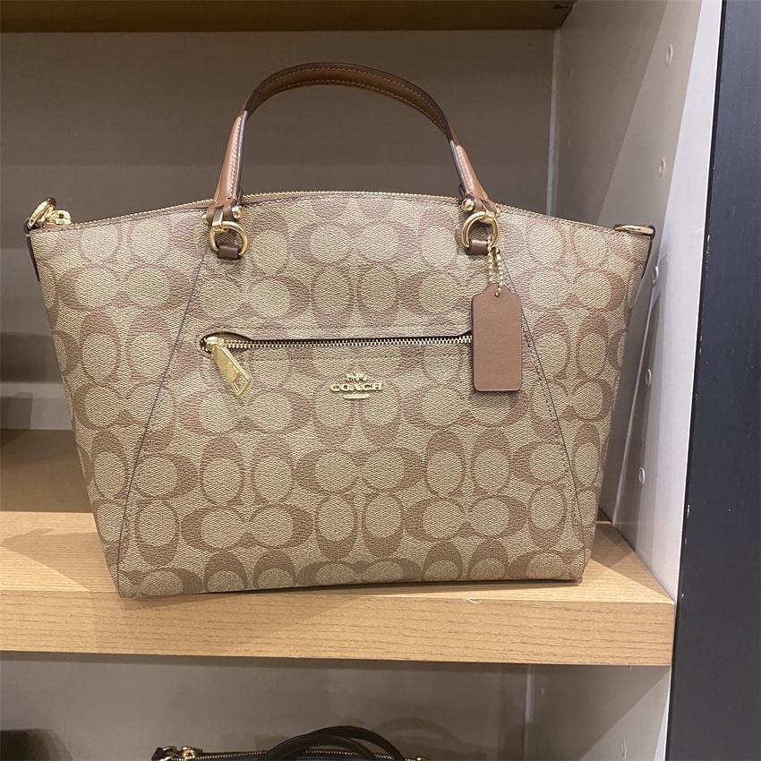 vivian美國代購✨正品 coach 女士 新款 餃子包 女生水餃包 手提包 托特包 側背包 F79998 女生包包-細節圖5