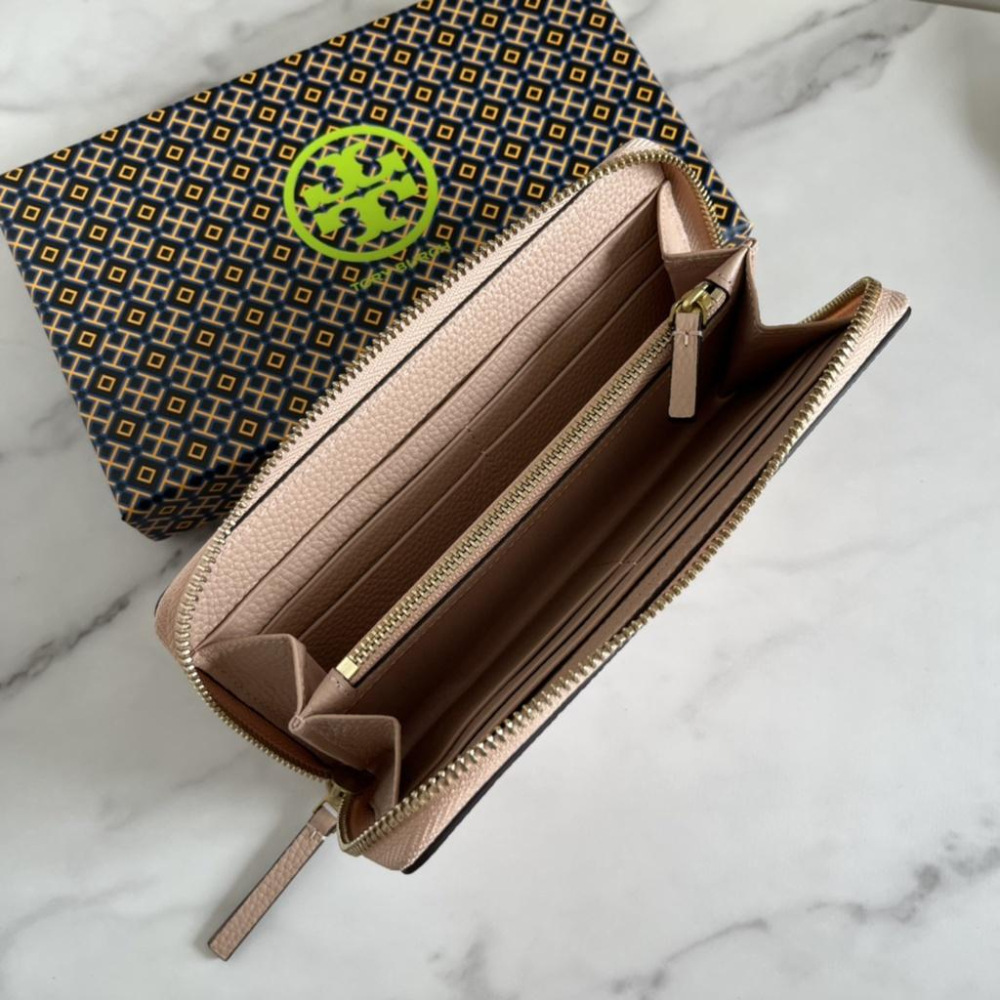 vivian美國代購✨正品 Tory Burch  女士長款錢包 TB 長皮夾 女生長夾 手拿包 皮夾 女生長錢包-細節圖7