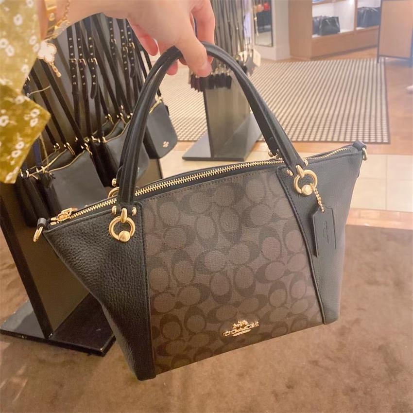 vivian美國代購✨正品 coach 女士餃子包 水餃包 女生包包 手提包 側背包 C6230-細節圖6