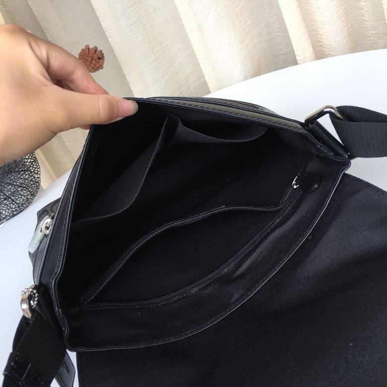 vivian美國代購✨正品 coach  男士商務真皮單肩包 側背包 斜背包 公文包 公事包 郵差包側背包 男包-細節圖7