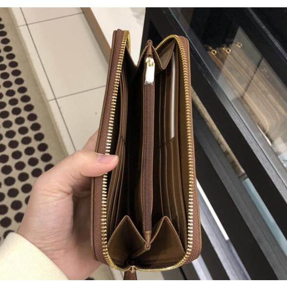 vivian美國代購✨正品 coach 女士皮夾 長夾 手拿包 錢包 F57715 F54022 女生長夾 女用錢包-細節圖8