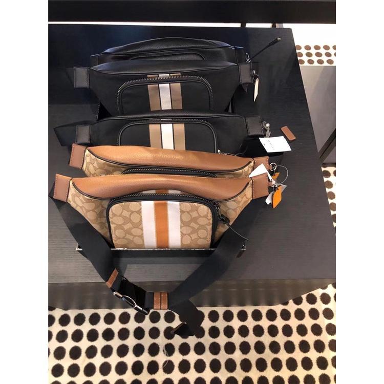 vivian美國代購✨正品 coach 男生包包 Thompson 男包 胸包 腰包 斜挎包 C5386-細節圖3