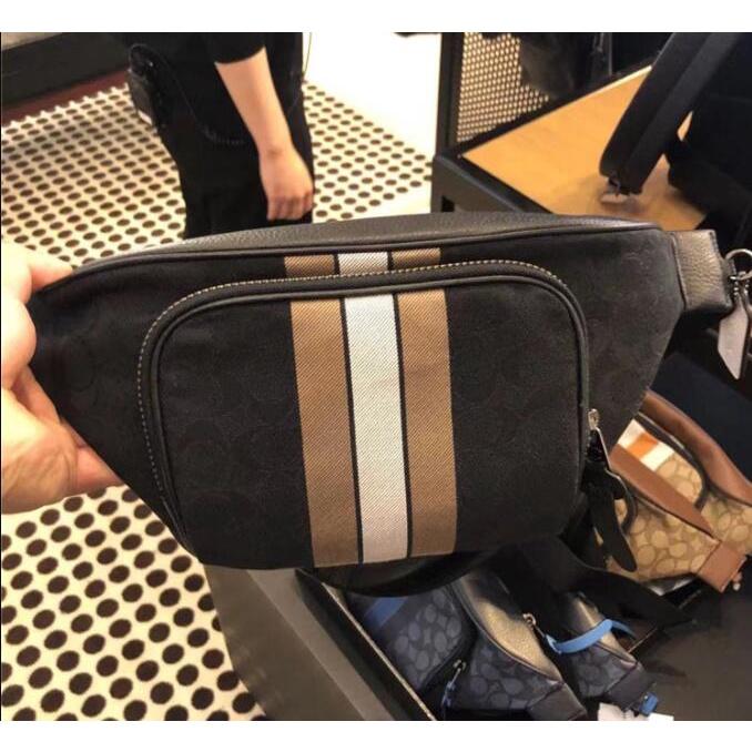 vivian美國代購✨正品 coach 男生包包 Thompson 男包 胸包 腰包 斜挎包 C5386-細節圖6