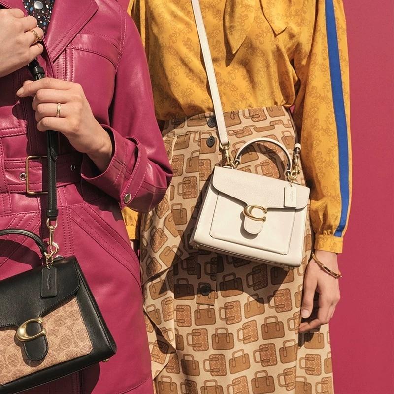 vivian美國代購✨正品 coach 女士tabby 手提包 酒神包 真牛皮女包 單肩包 斜挎包 女生包包-細節圖3