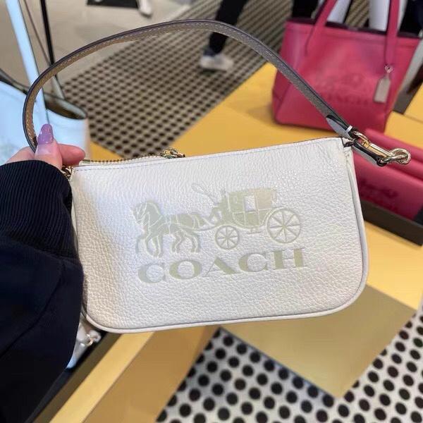 vivian美國代購✨正品 coach 女士麻將包 新款老虎斜挎包 側背包 小方包 F691 C7699 女生包包-細節圖5