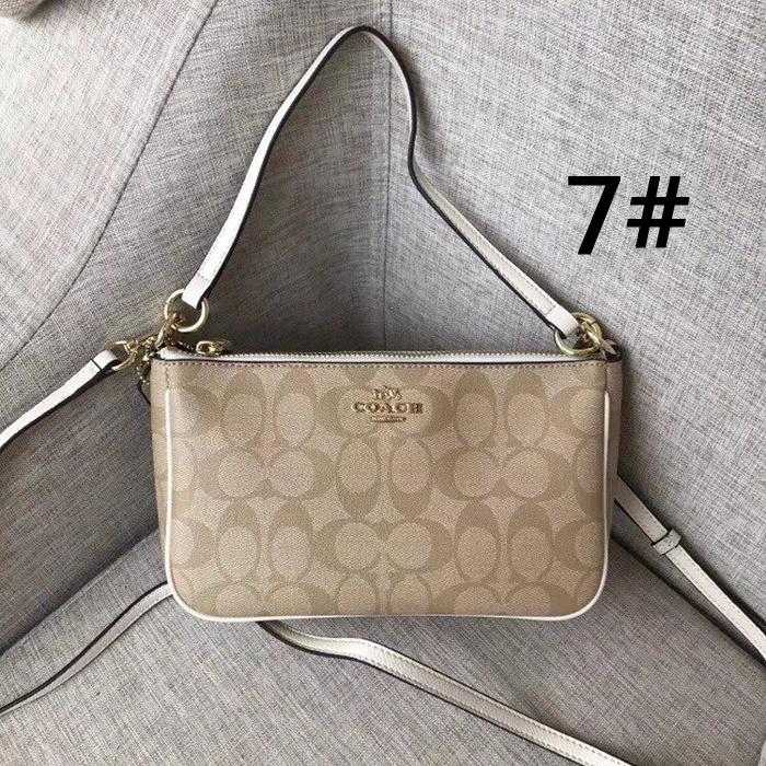 vivian美國代購✨正品 F36674 新款女生包包 coach 麻將包 側背包 小方包 小包 女士單肩斜跨包-細節圖5