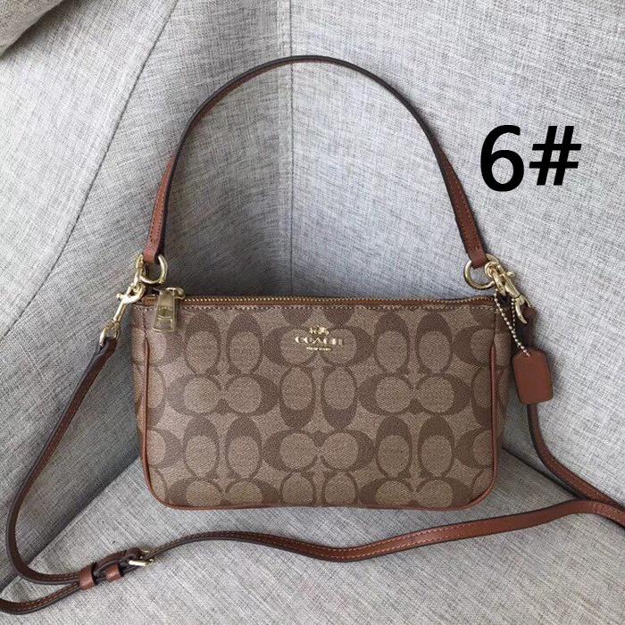 vivian美國代購✨正品 F36674 新款女生包包 coach 麻將包 側背包 小方包 小包 女士單肩斜跨包-細節圖8