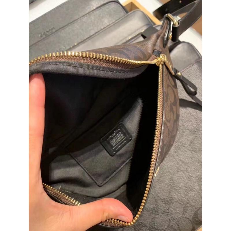 vivian美國代購✨正品 coach 腰包 胸包 經典百搭單肩包 男女通用斜挎包 側背包 48740/48741-細節圖9