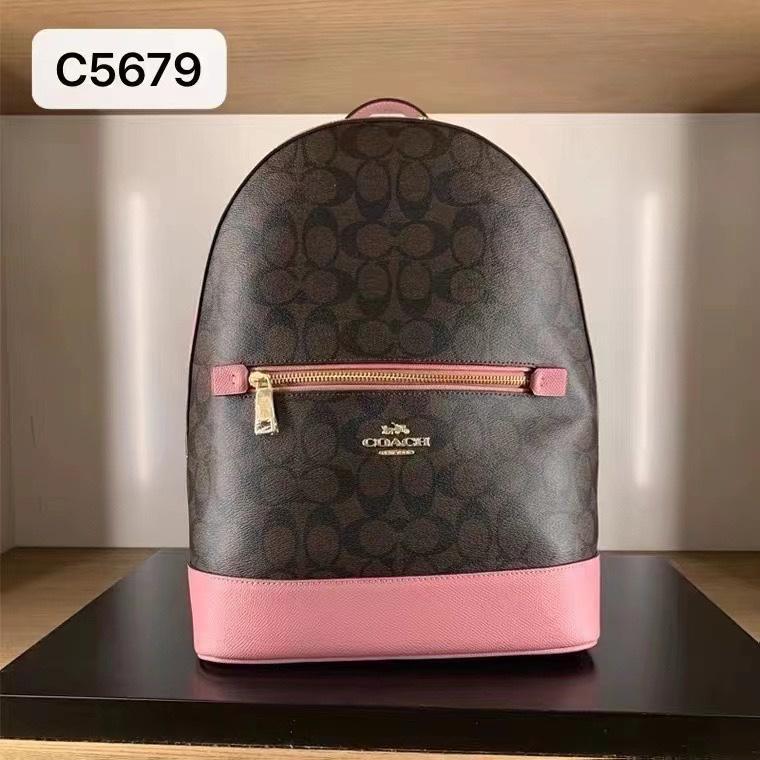 vivian美國代購✨正品 coach 女士雙肩包 Kenley 後背包 書包 C5679-細節圖5