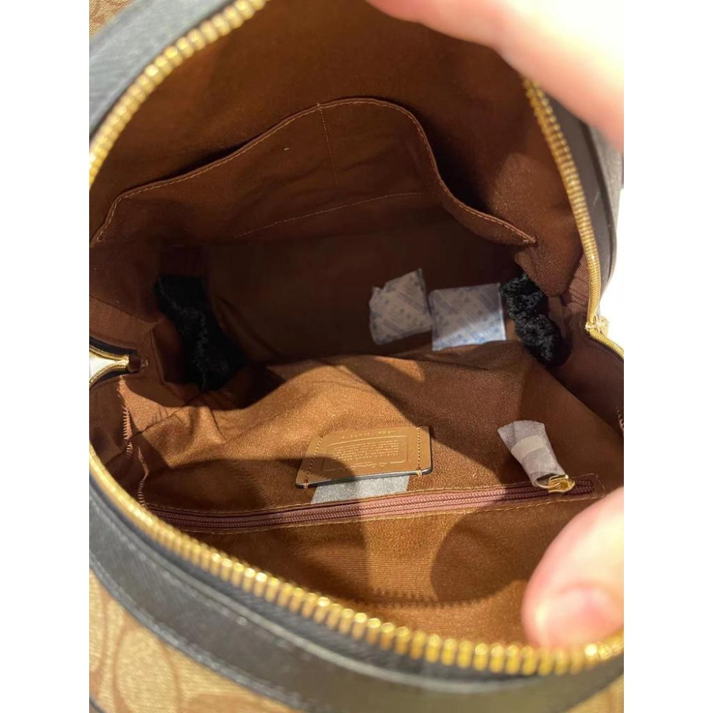 vivian美國代購✨正品 coach 女士雙肩包 Kenley 後背包 書包 C5679-細節圖9