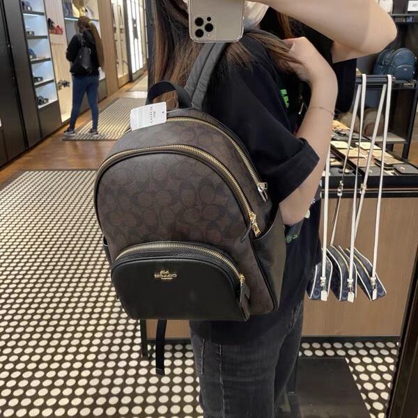 vivian美國代購✨正品 coach 女士新款 雙肩背包 後背包 書包 女生包包 c5671 女生背包-細節圖4