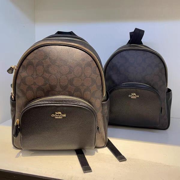 vivian美國代購✨正品 coach 女士新款 雙肩背包 後背包 書包 女生包包 c5671 女生背包-細節圖5