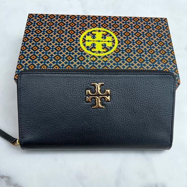 vivian美國代購✨正品 Tory Burch  女錢包 女生長夾 TB 女錢包 女士皮夾 女用手拿包 長皮夾 多卡位-細節圖2