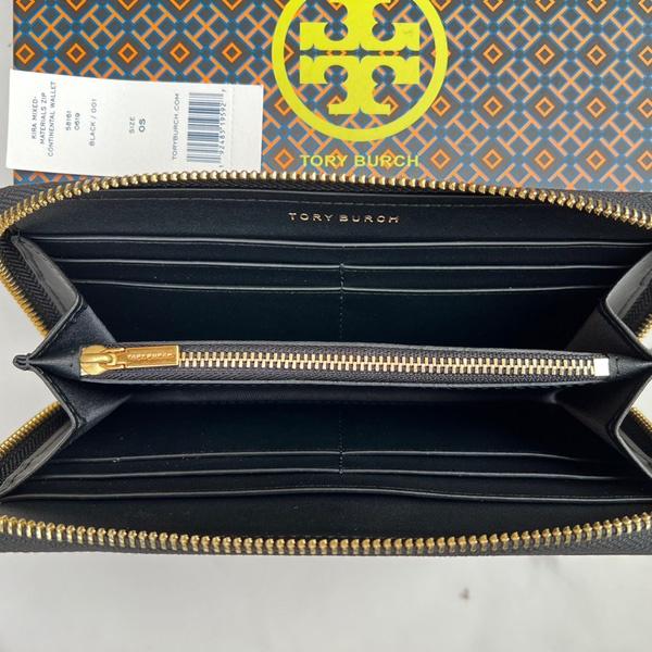 vivian美國代購✨正品 Tory Burch  女錢包 女生長夾 TB 女錢包 女士皮夾 女用手拿包 長皮夾 多卡位-細節圖5