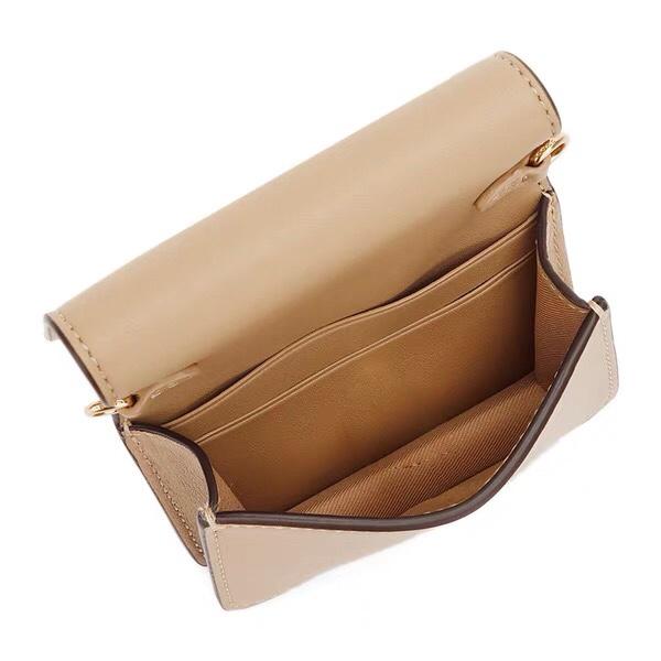 vivian美國代購✨正品 coach女士鏈條單肩包 mini斜挎包 錢夾 馬車印花logo側背包 c4477 女生包包-細節圖6