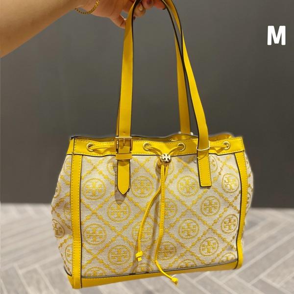 vivian美國代購✨正品 Tory Burch  女士抽繩托特包 手提包 TB 購物袋 媽咪包 單肩包 斜挎包 女包-細節圖3