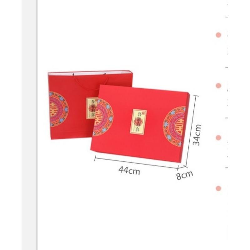 手提盒 毛巾禮盒 水果禮盒 結婚 訂婚 包裝 禮盒 送禮 空盒 禮物盒 果乾盒 果包盒 干料盒 糖果盒 mini生活館-細節圖3