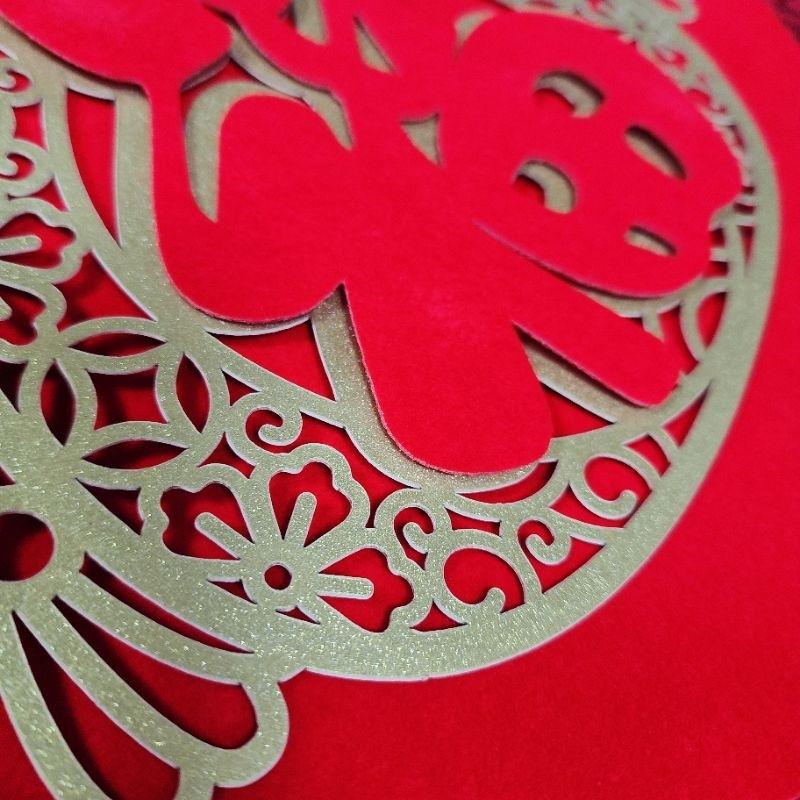 立體春聯 福 門貼 過年 節慶 佈置 新居 入厝 開幕 招財 開運 Mini生活館-細節圖3